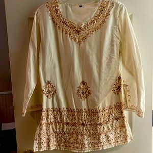 Embroidered tunic